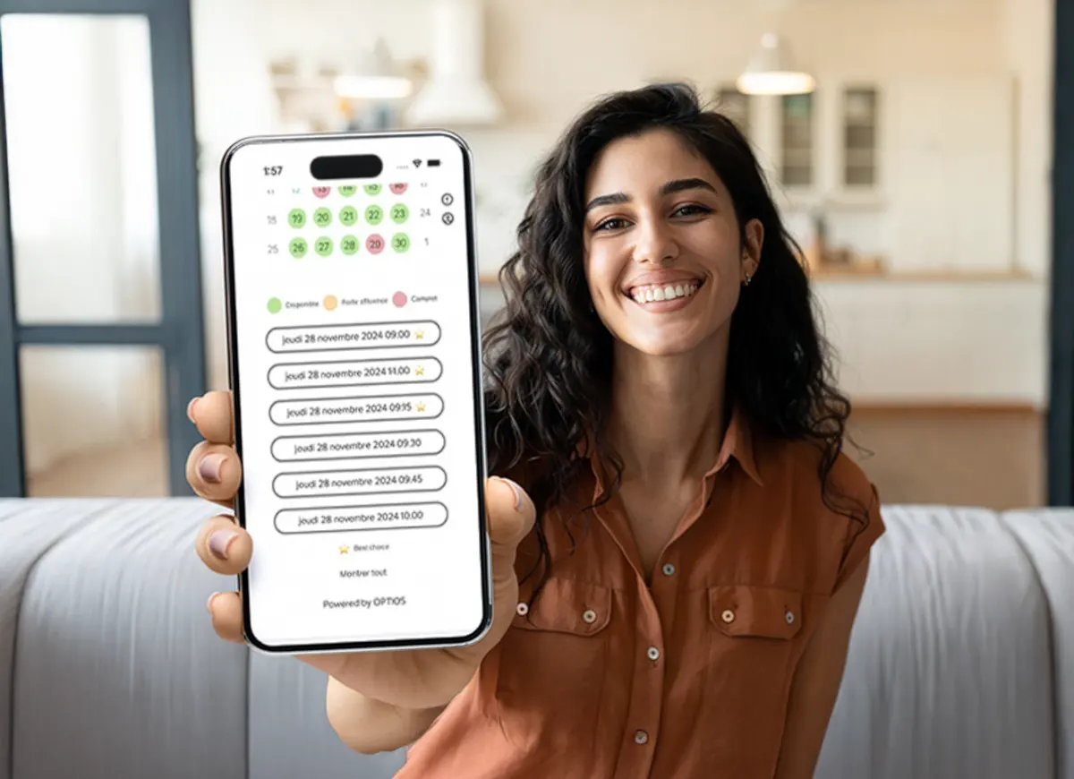 Téléchargez l'application Optios 
